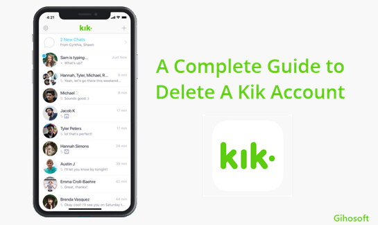 How to delete a Kik account