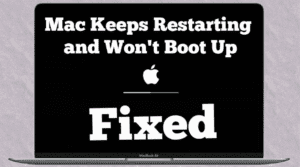 mac keeps restarting
