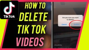 How To Delete a TikTok Video Post