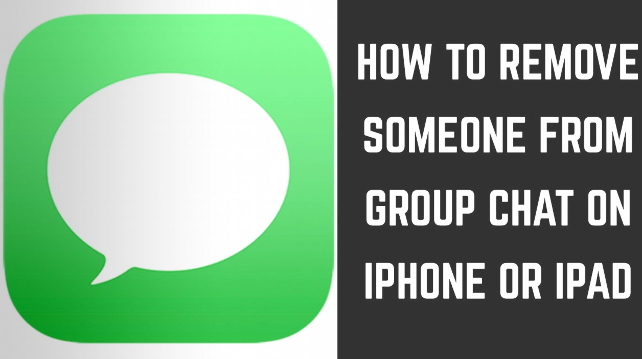 How To Remove Someone From A Text Message Group
