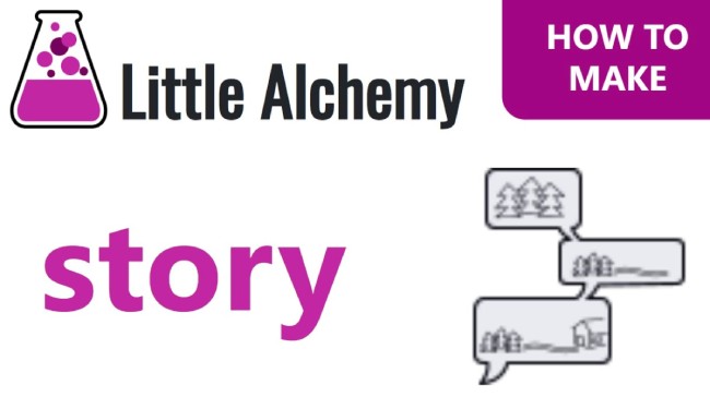 How To Make a Story in Little Alchemy